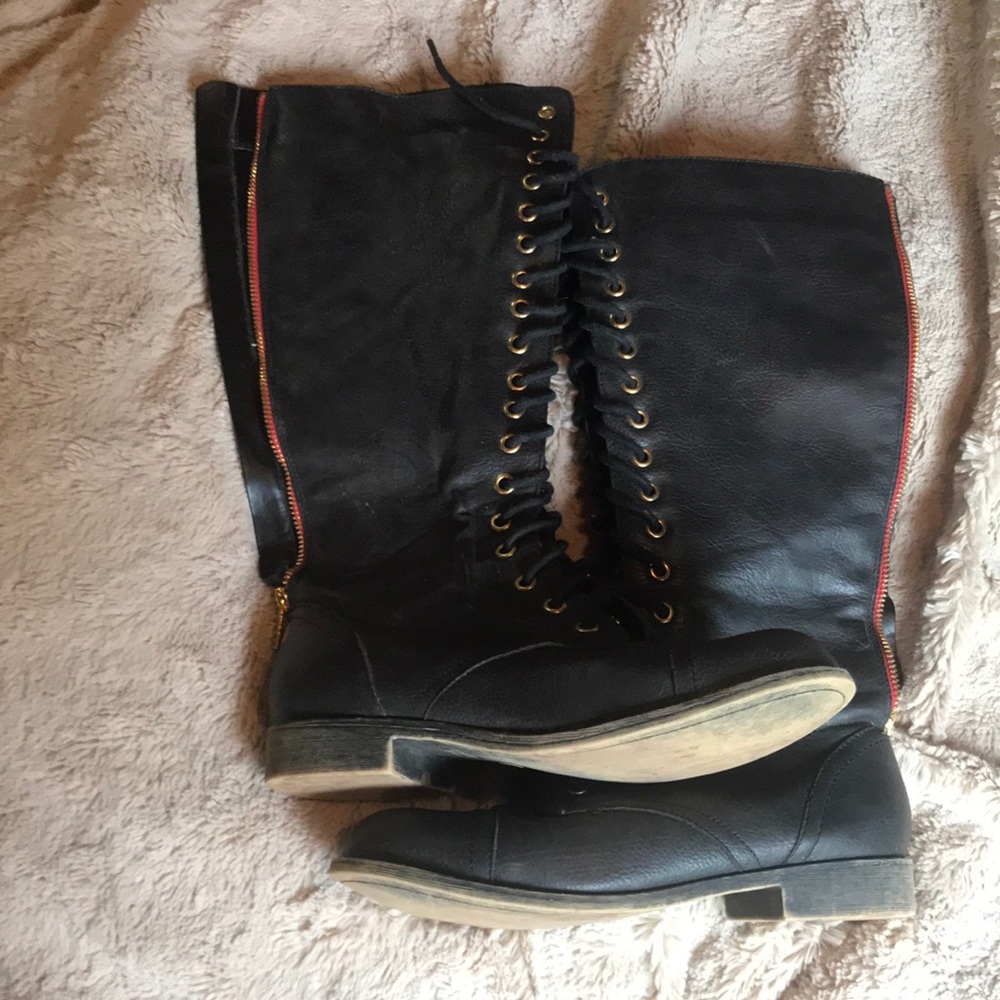 Madden Girl Black Boots